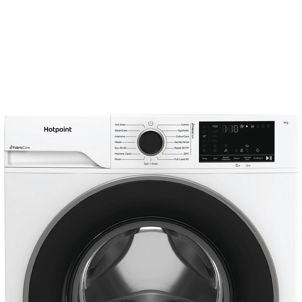 Hotpoint HBWH 93 CARE UK 9kg 1400 spin Washing Machine - White