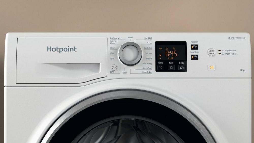 Hotpoint NSWE846WSUK 8kg 1400 Spin Washing Machine - White