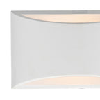 Hove Wall Washer Large<br>Paintable Plaster