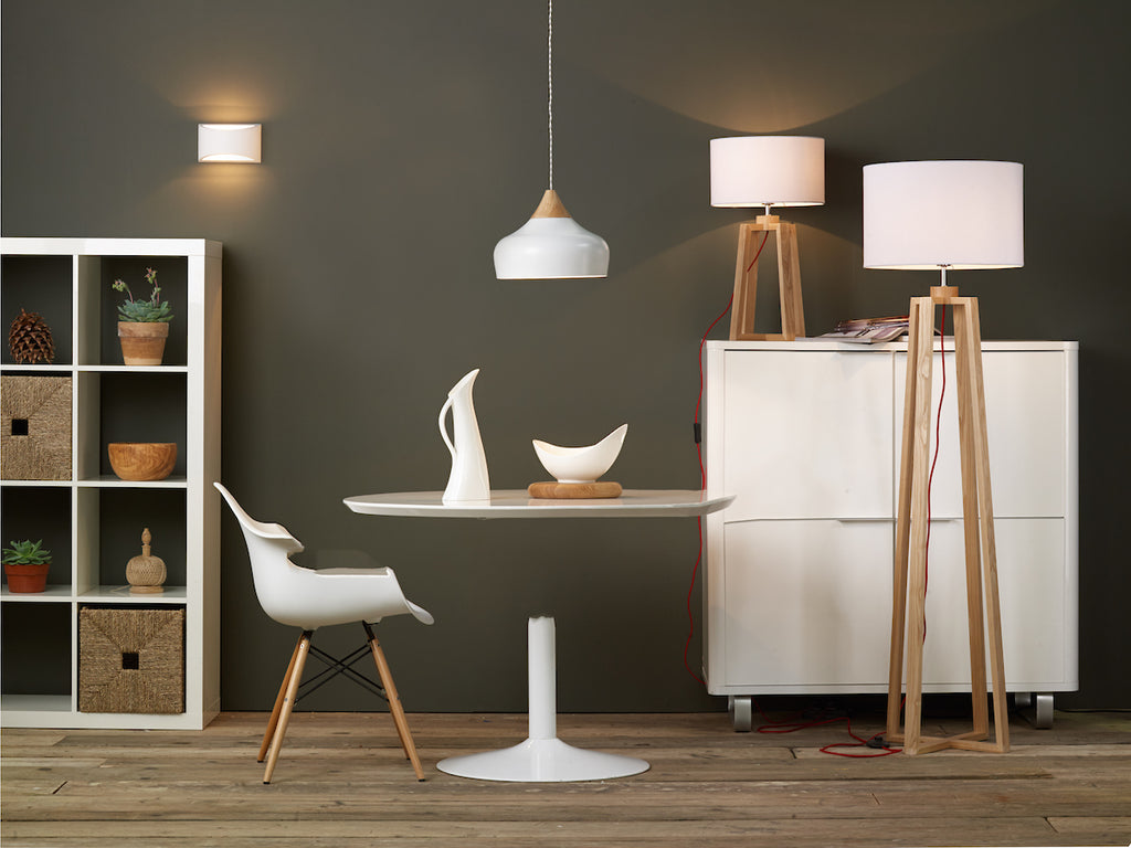 Hove Wall Washer Large<br>Paintable Plaster