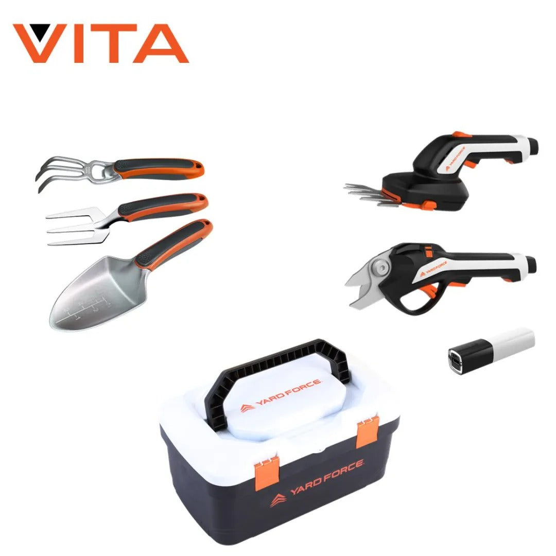 Yard Force 4v Garden Tool Kit