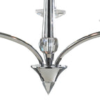 Hyperion 3 Light Dual Mount Pendant Polished Chrome Crystal<br>Polished Chrome