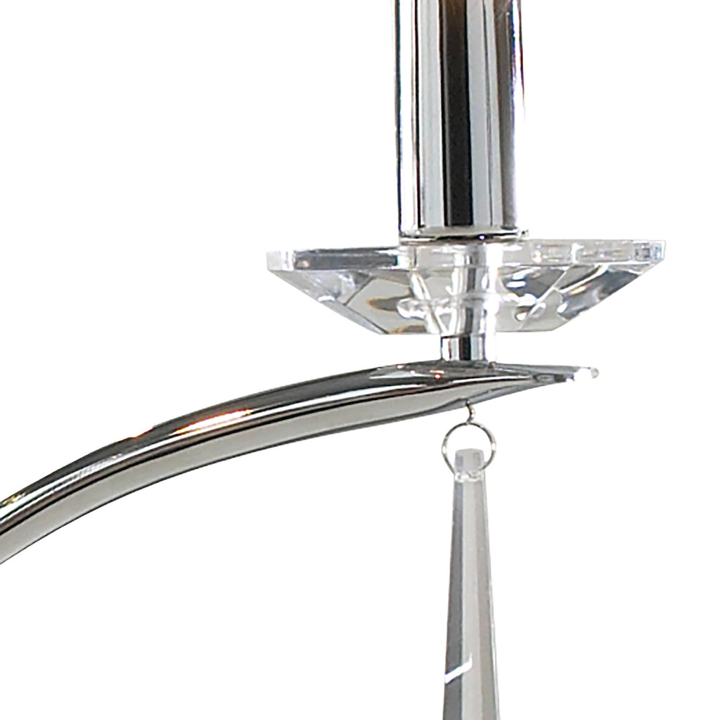 Hyperion 3 Light Dual Mount Pendant Polished Chrome Crystal<br>Polished Chrome