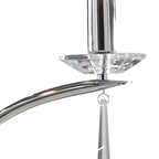 Hyperion 3 Light Dual Mount Pendant Polished Chrome Crystal<br>Polished Chrome
