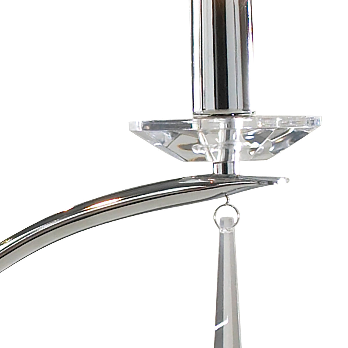 Hyperion 3 Light Dual Mount Pendant Polished Chrome Crystal<br>Polished Chrome