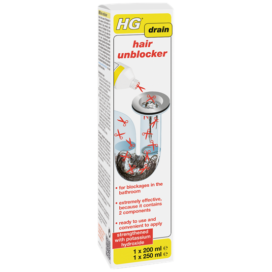 HG Hair Unblocker 1 x 0.2L / 1 x 0.25L