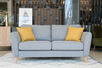 Harl 2 Seater Sofa - Storm 14 Latte - Stock