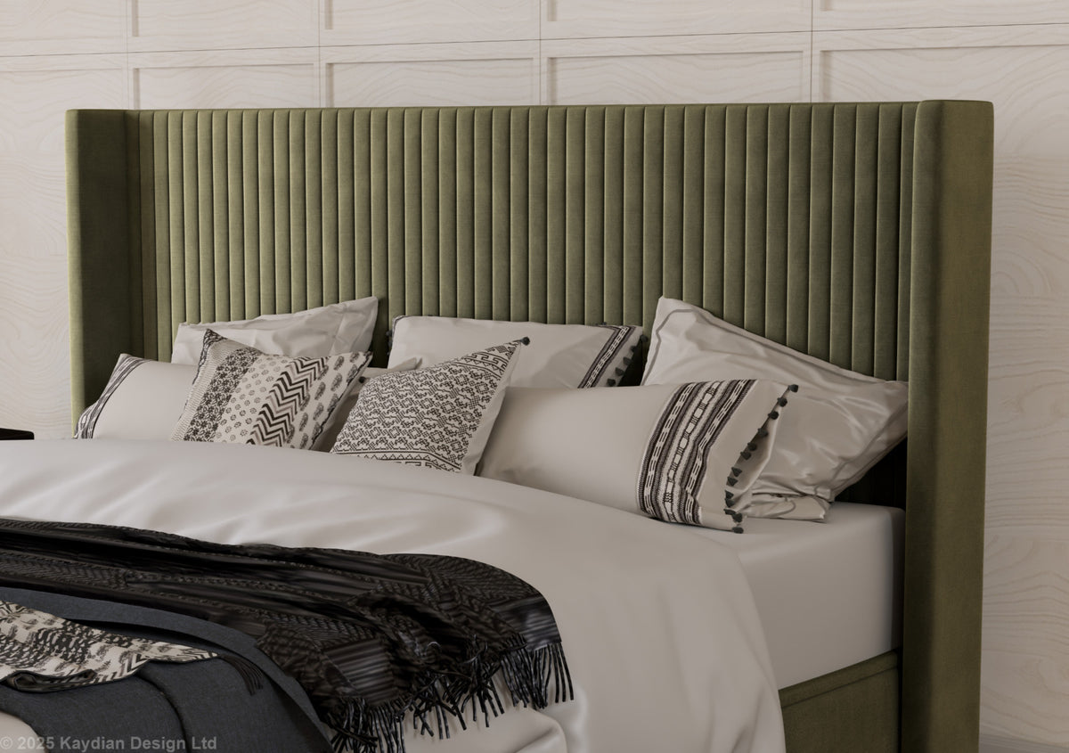 Hatley 5'0 End Lift Ottoman In Olive