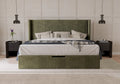 Hatley 5'0 End Lift Ottoman In Olive