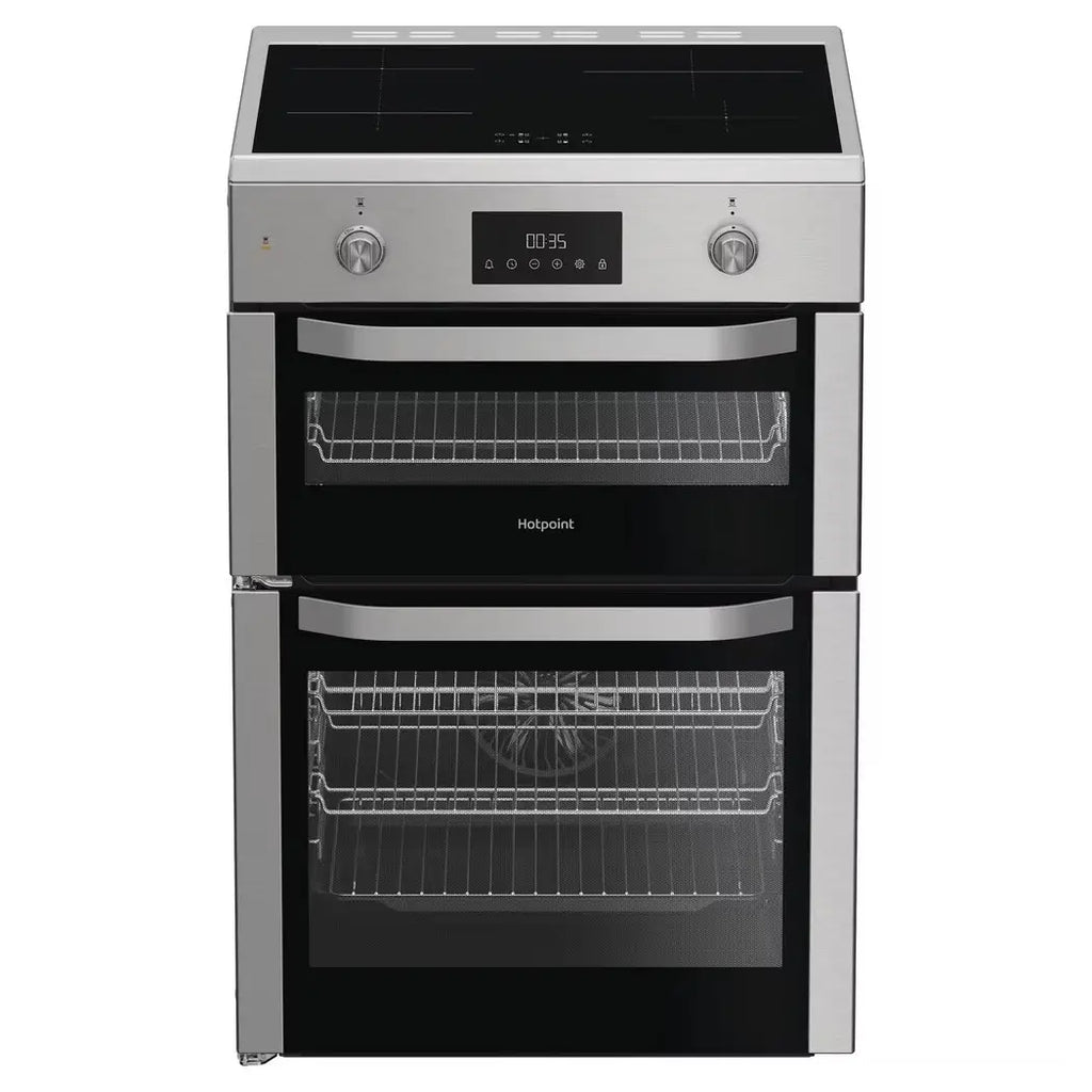 Hotpoint HDE6IDC2X Induction Hob  60cm Electric Cooker with - Stainless Steel