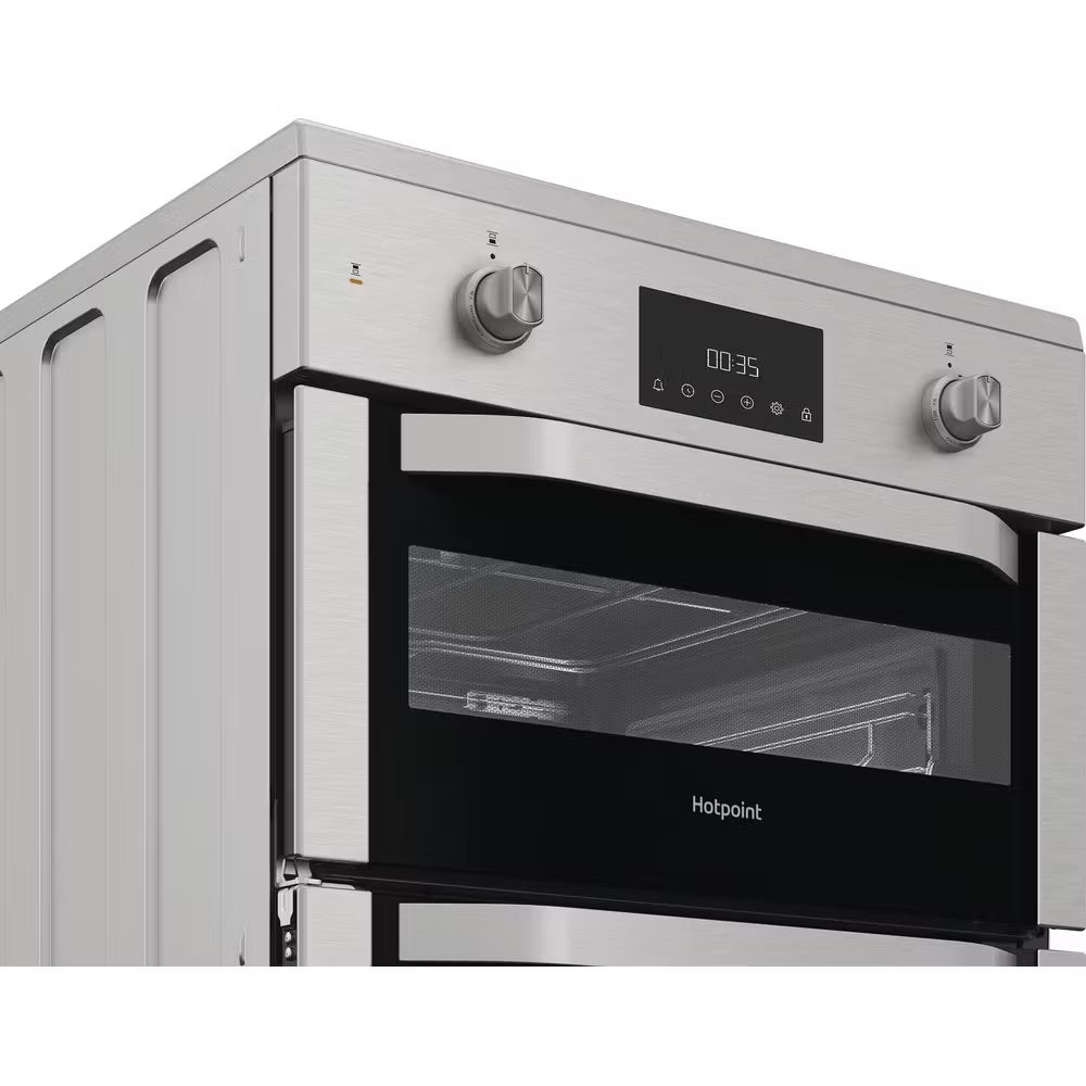Hotpoint HDE6IDC2X Induction Hob  60cm Electric Cooker with - Stainless Steel