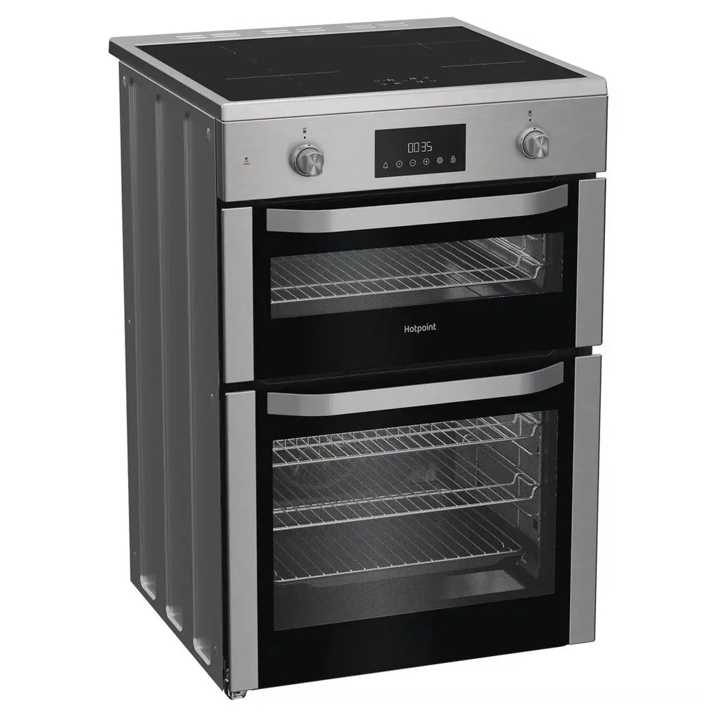 Hotpoint HDE6IDC2X Induction Hob  60cm Electric Cooker with - Stainless Steel