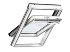 Velux GGL CK04 2070 Manual Centre Pivot Window Laminated - Double Glazed - White - 55x98cm