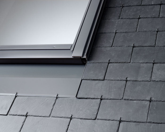 Velux Pro+ EDN MK06 2000 Single Slate Flashing With BDX Insulation - Recessed - Grey - 78x118cm