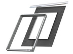Velux Pro+ EDW MK06 2000 Single Profiled Tile Flashing With BDX Insulation - Grey - 78x118cm