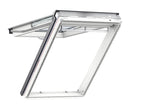 Velux GPU MK04 0070 Manual Top Hung Window Laminated - Double Glazed - White - 78x98cm