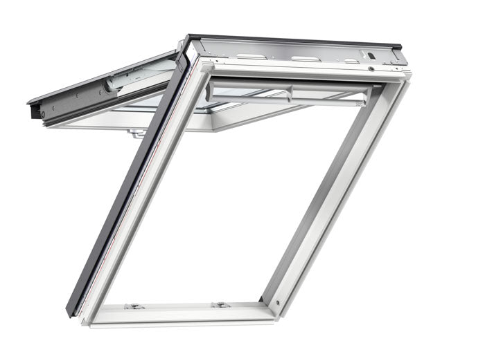 Velux GPL MK04 2070 Manual Top Hung Window Laminated - Double Glazed - White - 78x98cm