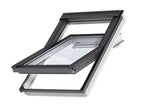 Velux GGL MK04 2070  Manual Centre Pivot Window Laminated - Double Glazed - White - 78x98cm