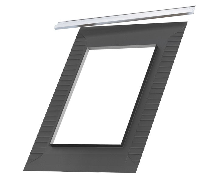Velux EDL CK06 1000 Single Slate Flashing With BFX Underfelt - Grey - 55x118cm