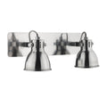 Idaho 2 Light Wall Spotlight Natural Chrome<br>Chrome