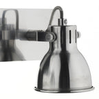 Idaho 2 Light Wall Spotlight Natural Chrome<br>Chrome