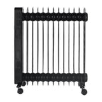 Igenix IG2626BL 2.5Kw Digital Control Oil Filled  Radiator- Black
