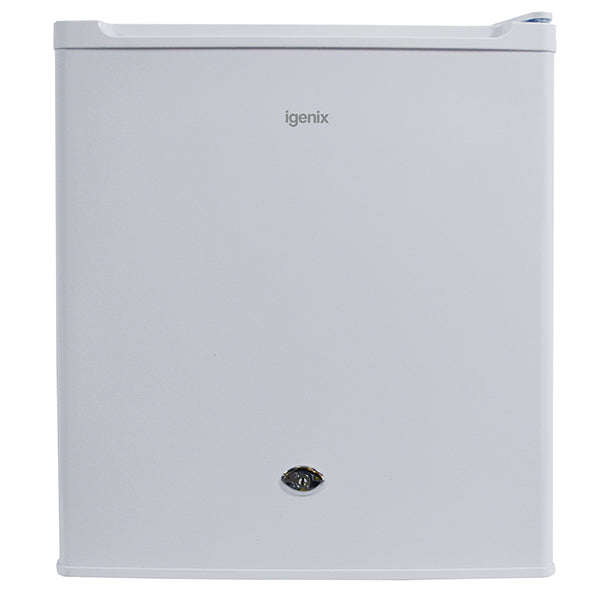 Igenix IG3711 Table Top Fridge with Lockable Door, 47 L, White