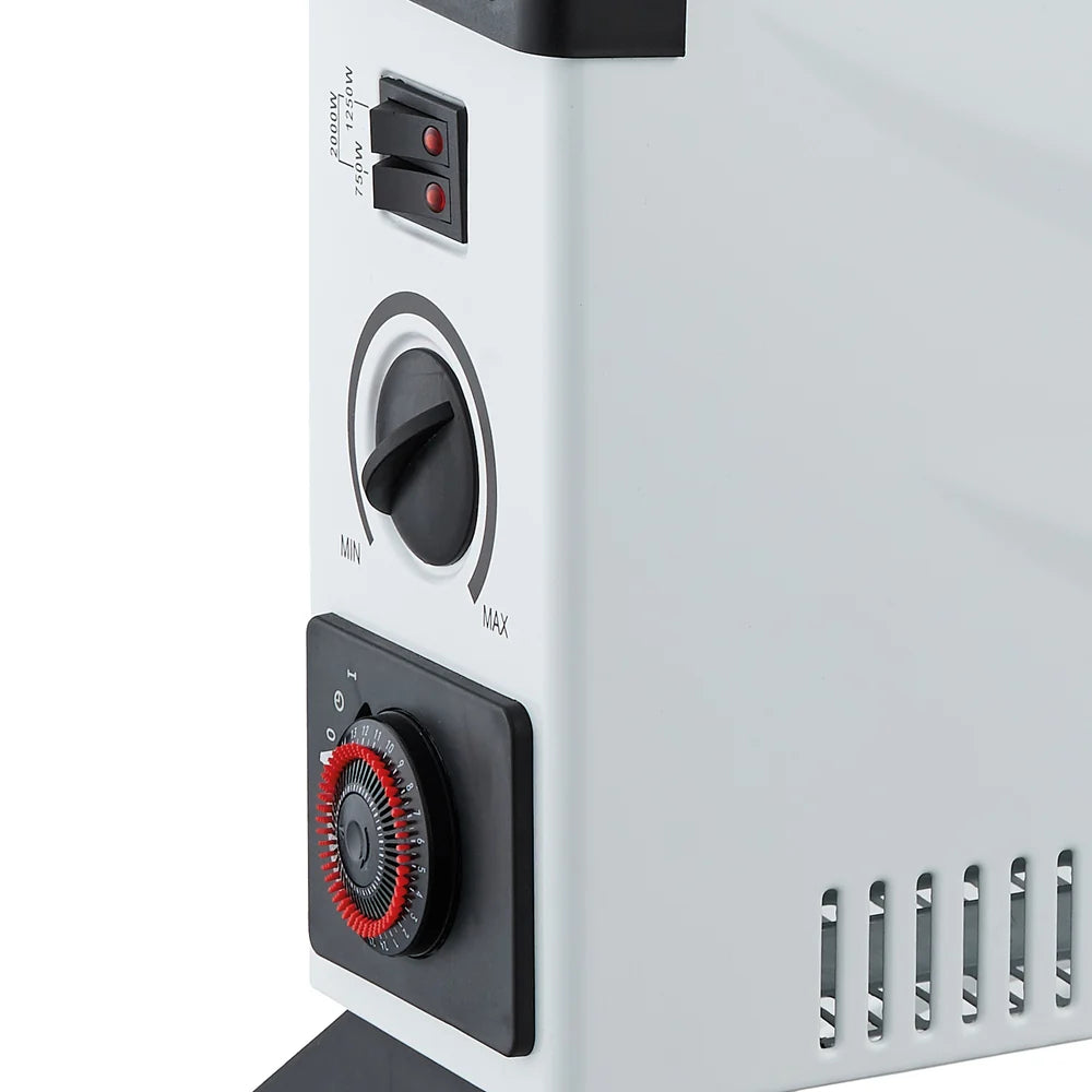 Igenix IG5250 2kW Portable Convector Heater With 24 Hour Timer