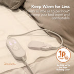 Igenix IGHB00351 Heated Underblanket Double 135cm x 120cm White