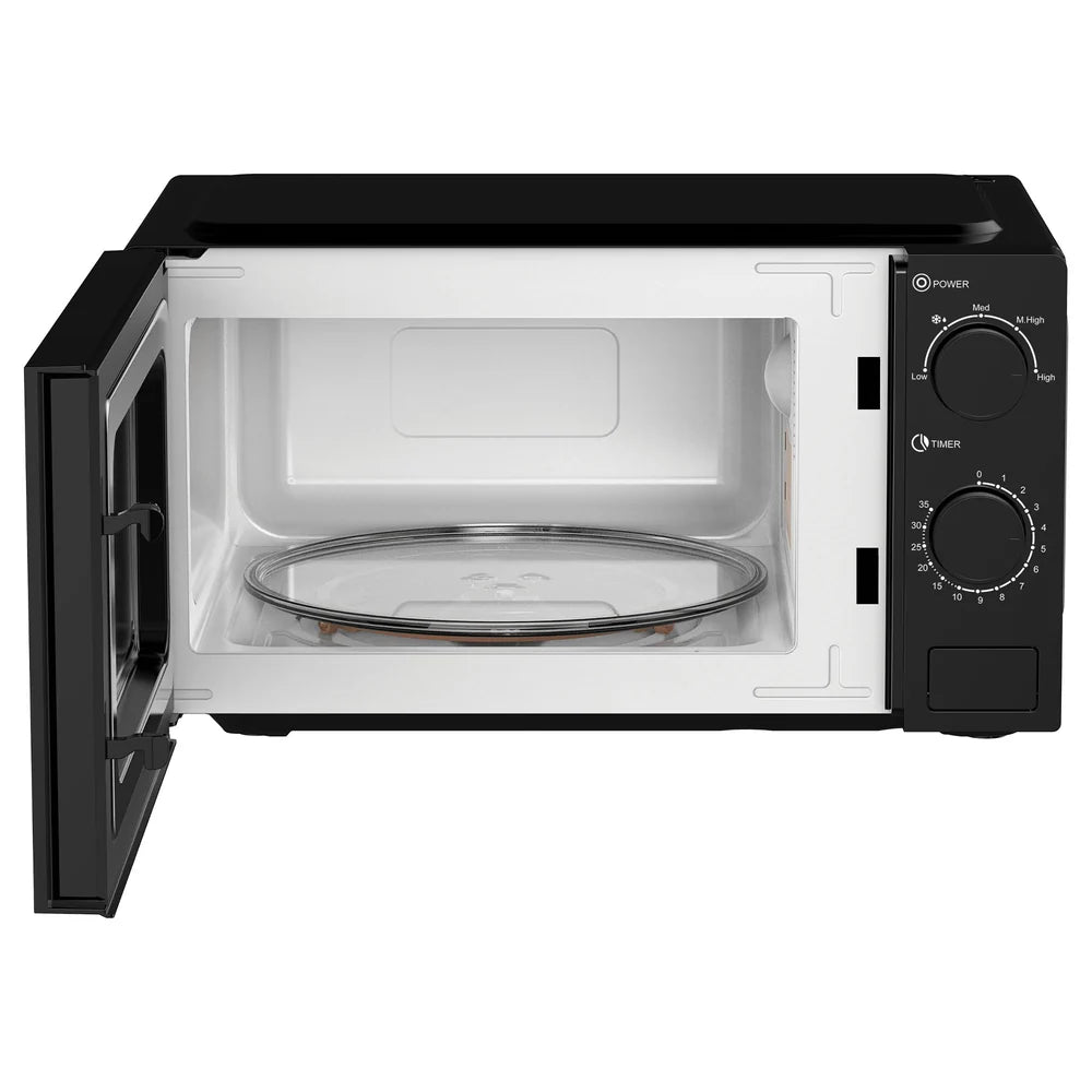 Igenix IGMS02071B 700W 20L Manual Microwave -Black
