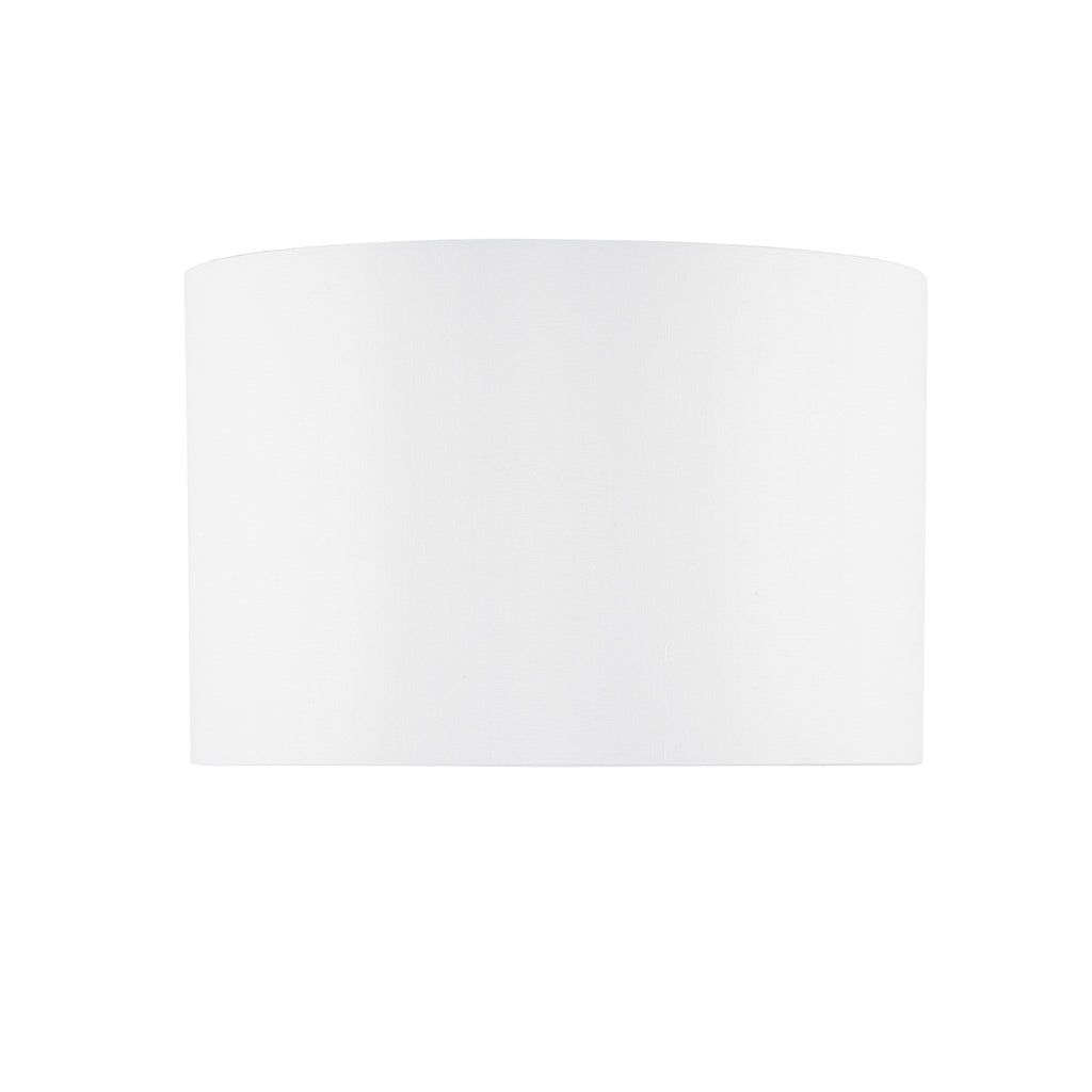 Innsbruck Ivory Faux Silk Oval Shade 30cm<br>Ivory