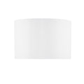 Innsbruck Ivory Faux Silk Oval Shade 30cm<br>Ivory