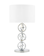 Innsbruck Table Lamp Polished Chrome With Shade <br>Polished Chrome