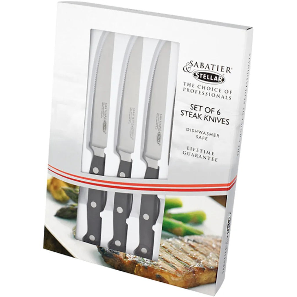 Stellar IS40 Classic, 6 Piece Steak Knife Set