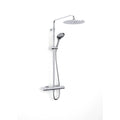 Intatec Optimo-Cool Dual Outlet Thermostatic Bar Shower with Telescopic Riser and Fast Fix Brackets