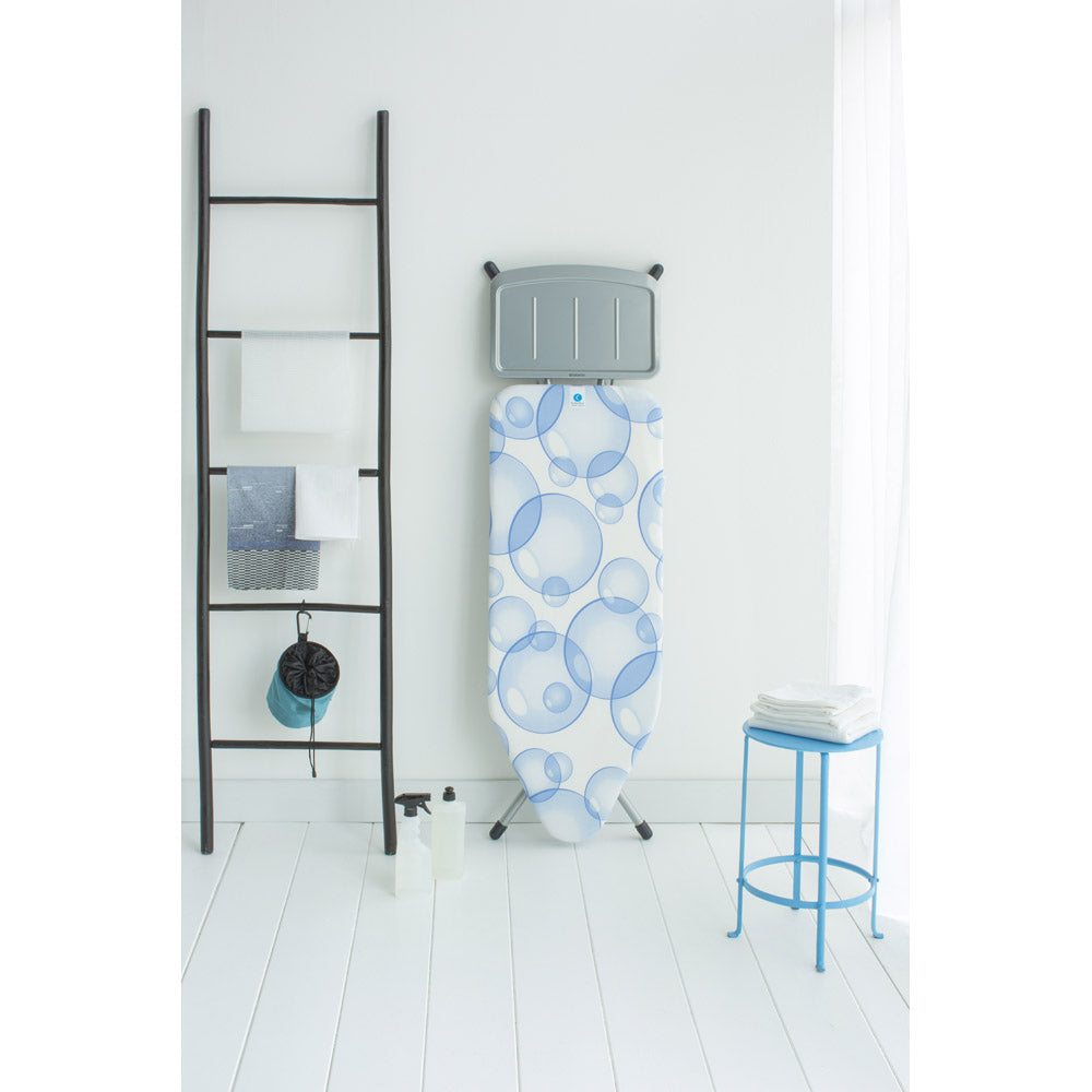 Brabantia Ironing Board (C) 124x45cm PerfectfFlow Bubbles