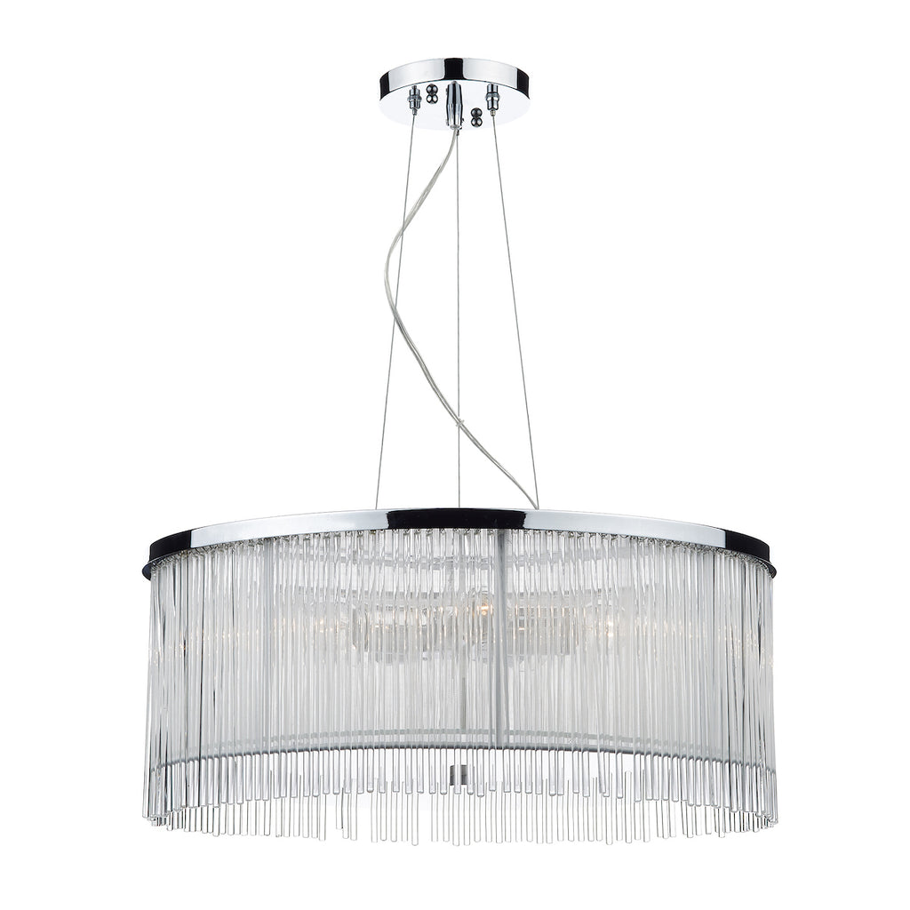 Japan 50cm 3 Light Pendant White<br>Glass