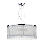 Japan 50cm 3 Light Pendant White<br>Glass