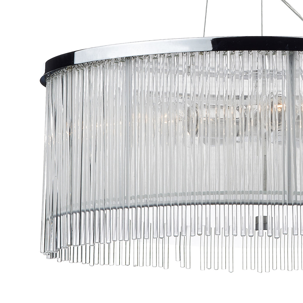 Japan 50cm 3 Light Pendant White<br>Glass