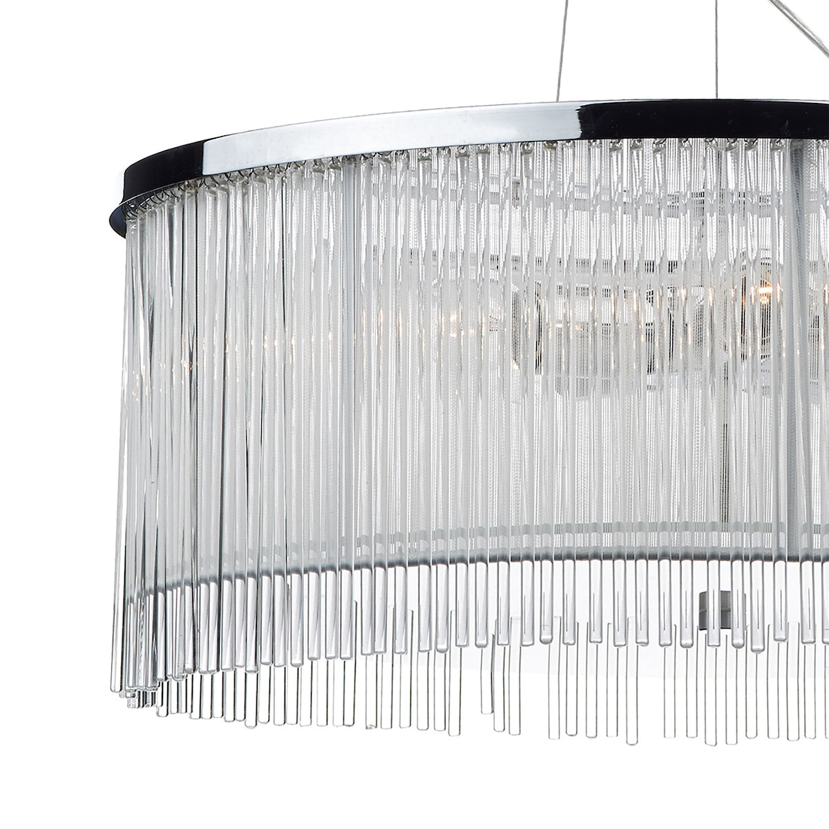 Japan 50cm 3 Light Pendant White<br>Glass
