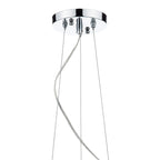 Japan 50cm 3 Light Pendant White<br>Glass