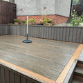 EasyFit Composite Deck Board Duo in Teak & Walnut