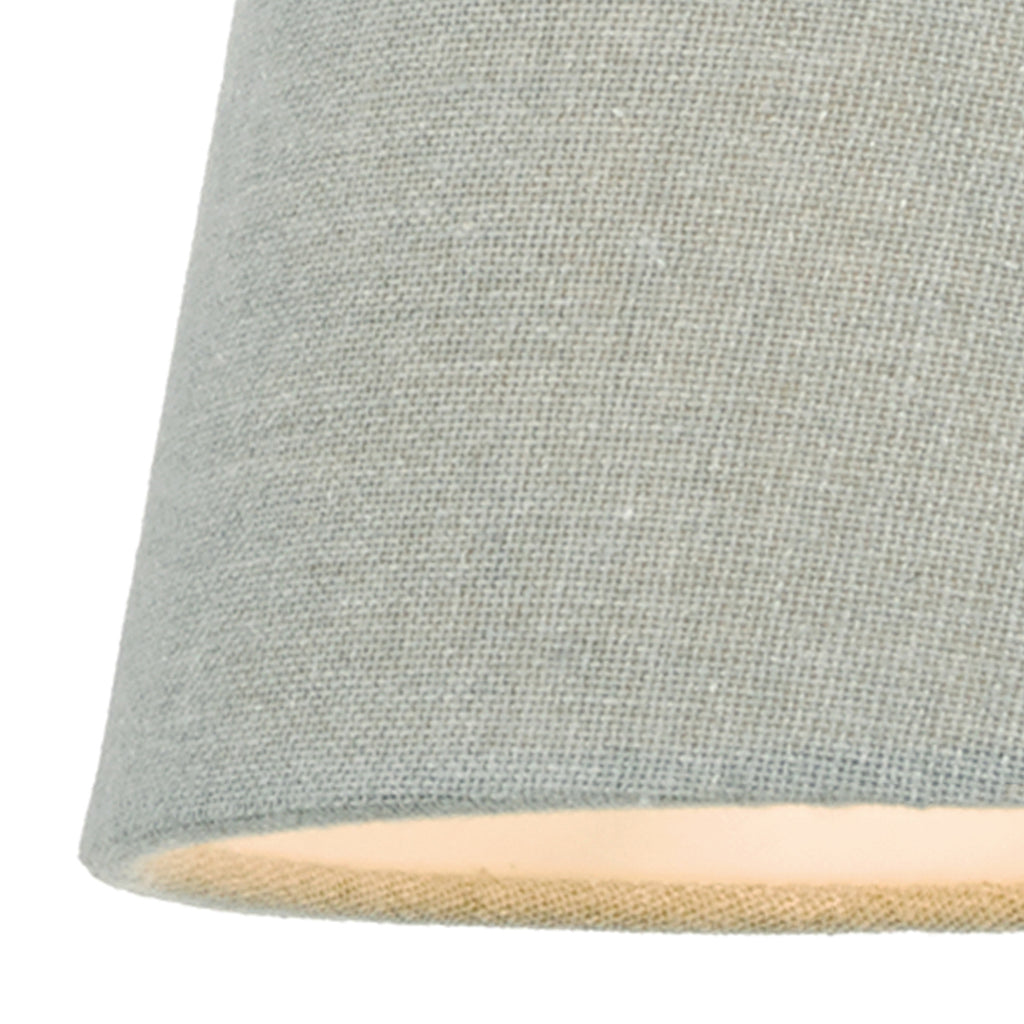 Kelso Black Cotton Drum Shade 28cm<br>Black