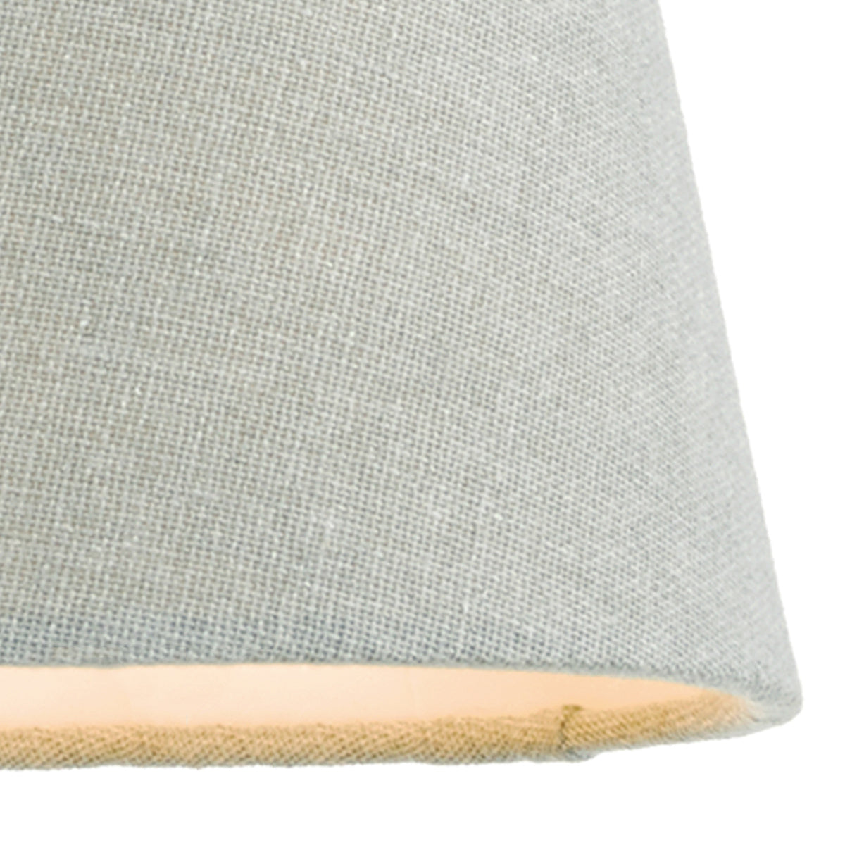 Kelso Black Cotton Drum Shade 28cm<br>Black