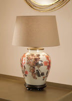 Pacific Winston 25cm Taupe Handloom Tapered Cylinder Shade 36-001-10TA
