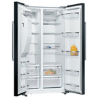 Bosch Series 6 KAD93ABEP Plumbed American Fridge Freezer -Black