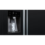 Bosch Series 6 KAD93ABEP Plumbed American Fridge Freezer -Black