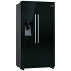 Bosch Series 6 KAD93ABEP Plumbed American Fridge Freezer -Black