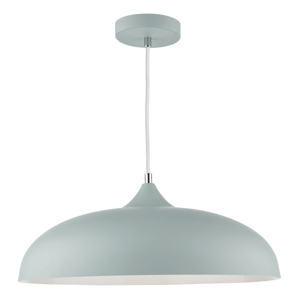 Kaelan 1 Light Pendant Soft Matt Grey<br>Matt Grey
