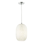 Kari Pendant White Glass<br>White Glass